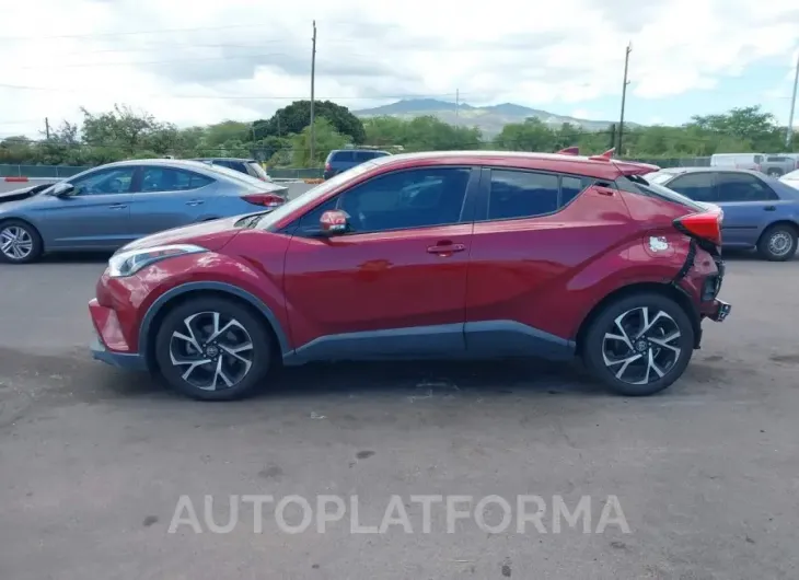 TOYOTA C-HR 2018 vin NMTKHMBXXJR033927 from auto auction Iaai