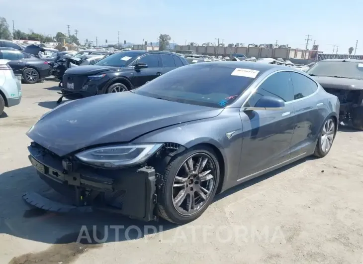 TESLA MODEL S 2020 vin 5YJSA1E27LF396844 from auto auction Iaai