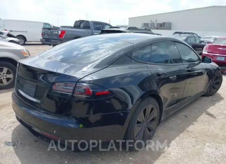 TESLA MODEL S 2022 vin 5YJSA1E55NF487608 from auto auction Iaai