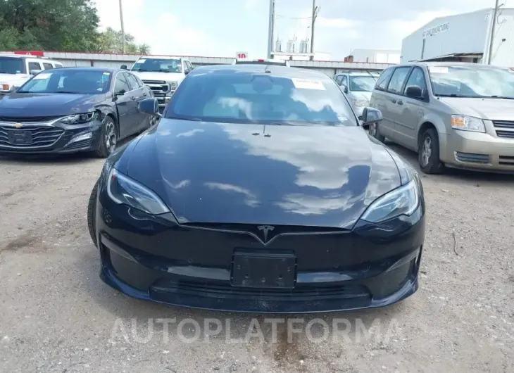 TESLA MODEL S 2022 vin 5YJSA1E55NF487608 from auto auction Iaai