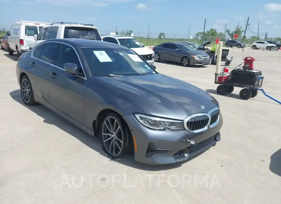 BMW 330I 2020 vin 3MW5R1J0XL8B28673 from auto auction Iaai