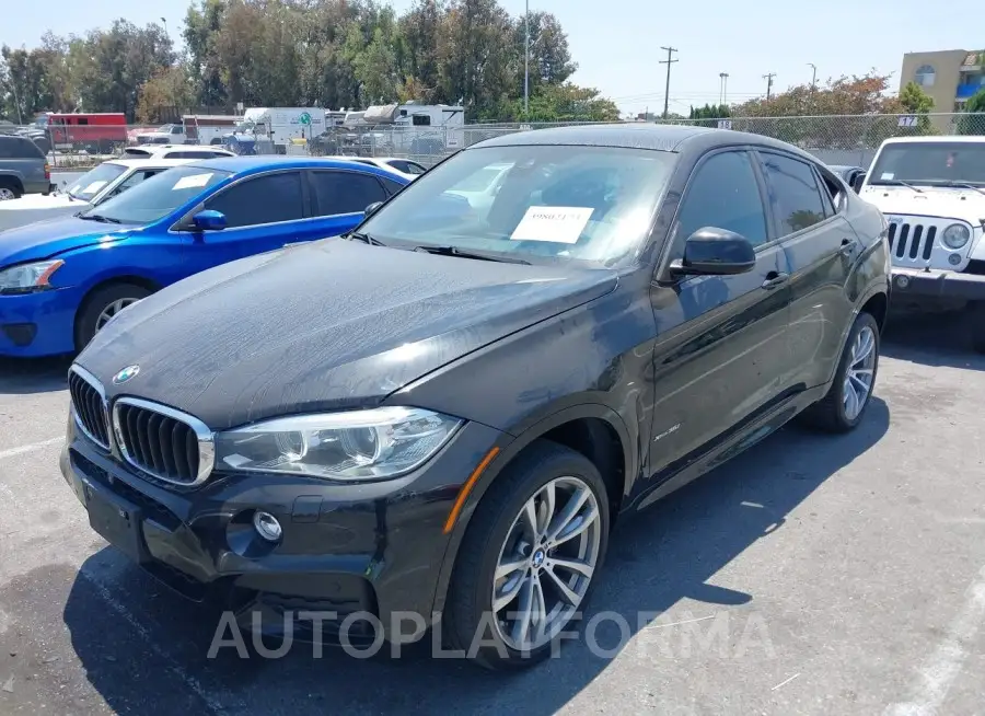 BMW X6 2016 vin 5UXKU2C50G0N78771 from auto auction Iaai