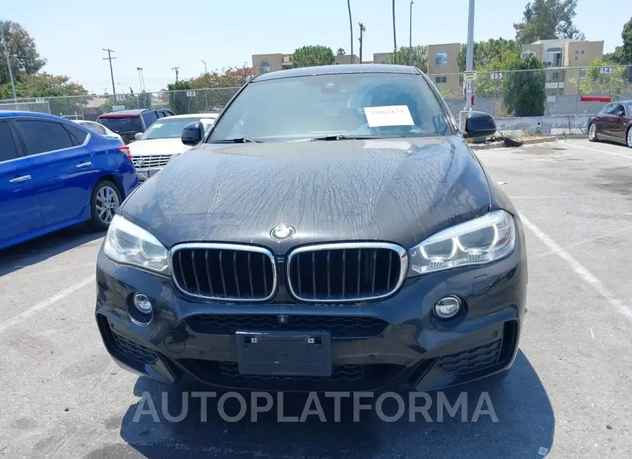 BMW X6 2016 vin 5UXKU2C50G0N78771 from auto auction Iaai