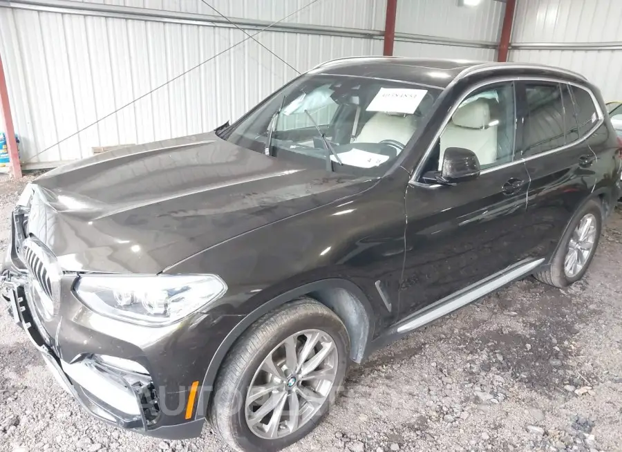 BMW X3 2019 vin 5UXTR9C59KLD94941 from auto auction Iaai