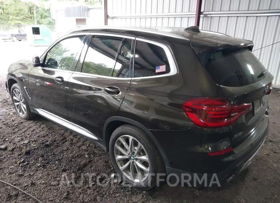 BMW X3 2019 vin 5UXTR9C59KLD94941 from auto auction Iaai