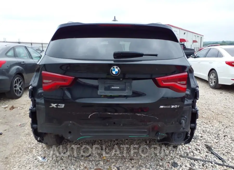 BMW X3 2020 vin 5UXTY3C06LLE55393 from auto auction Iaai