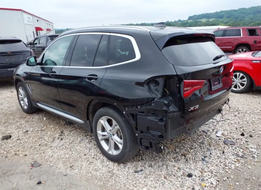 BMW X3 2020 vin 5UXTY3C06LLE55393 from auto auction Iaai