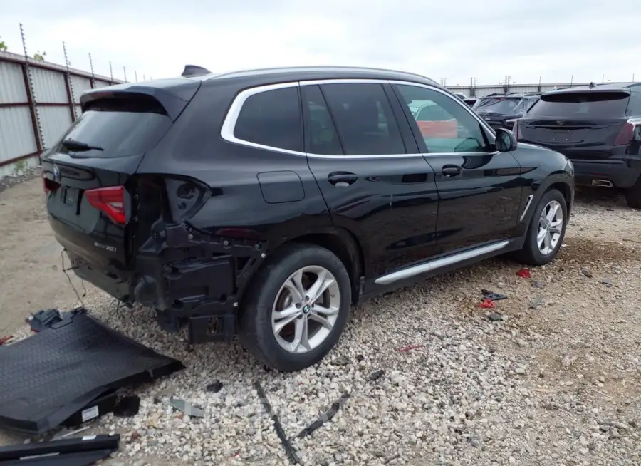 BMW X3 2020 vin 5UXTY3C06LLE55393 from auto auction Iaai