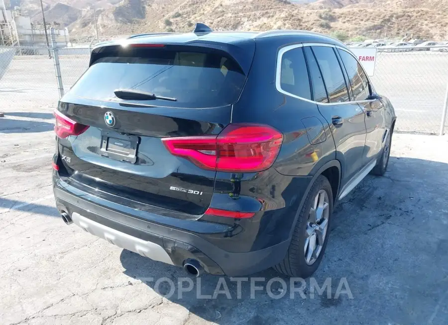 BMW X3 2021 vin 5UXTY3C0XM9E02257 from auto auction Iaai