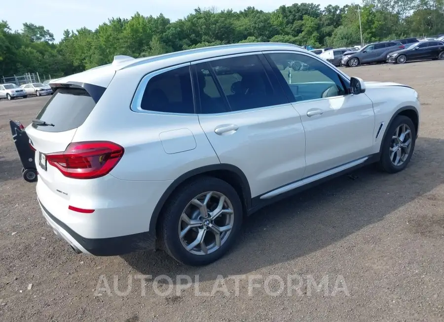 BMW X3 2020 vin 5UXTY5C04L9D58668 from auto auction Iaai