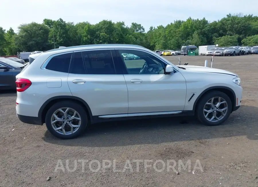 BMW X3 2020 vin 5UXTY5C04L9D58668 from auto auction Iaai