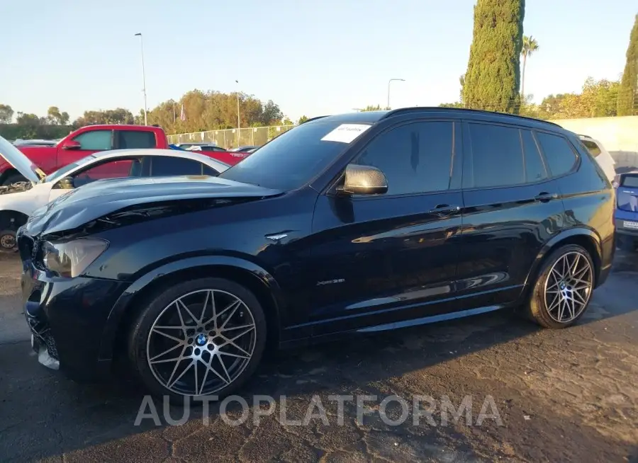 BMW X3 2016 vin 5UXWX7C59G0S16864 from auto auction Iaai