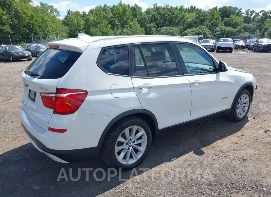 BMW X3 2017 vin 5UXWX9C3XH0T16922 from auto auction Iaai