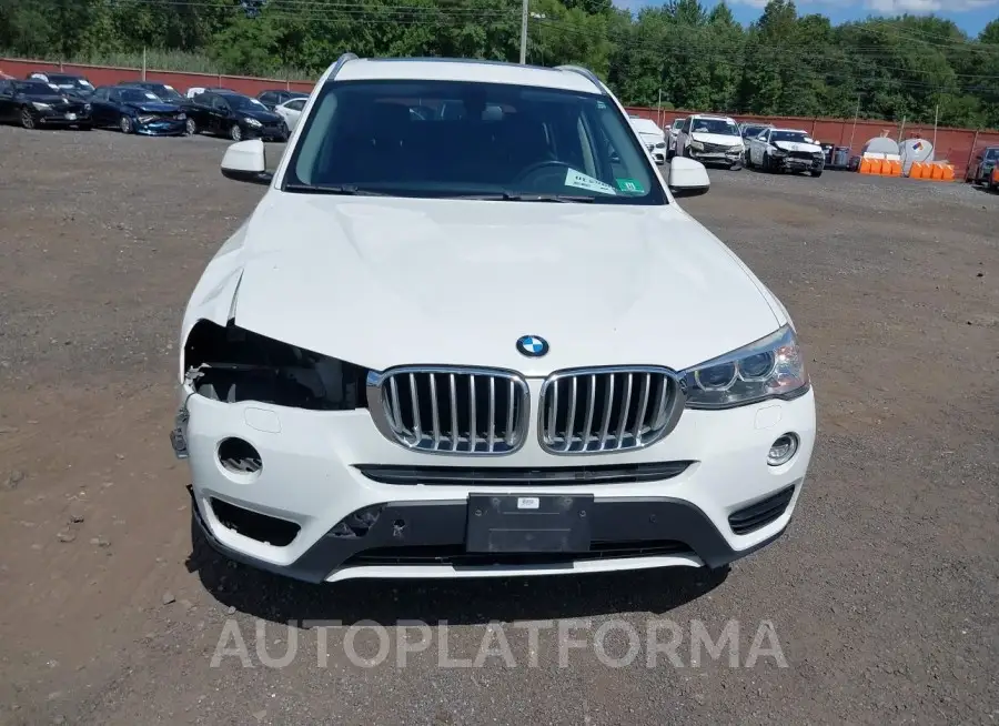 BMW X3 2017 vin 5UXWX9C3XH0T16922 from auto auction Iaai