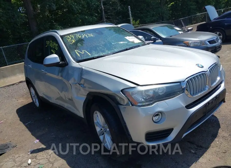 BMW X3 2016 vin 5UXWX9C50G0D73844 from auto auction Iaai