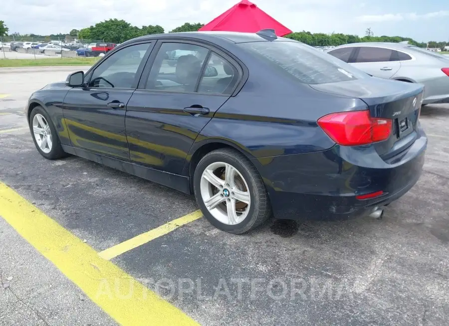 BMW 320I 2015 vin WBA3C3C58FK203015 from auto auction Iaai