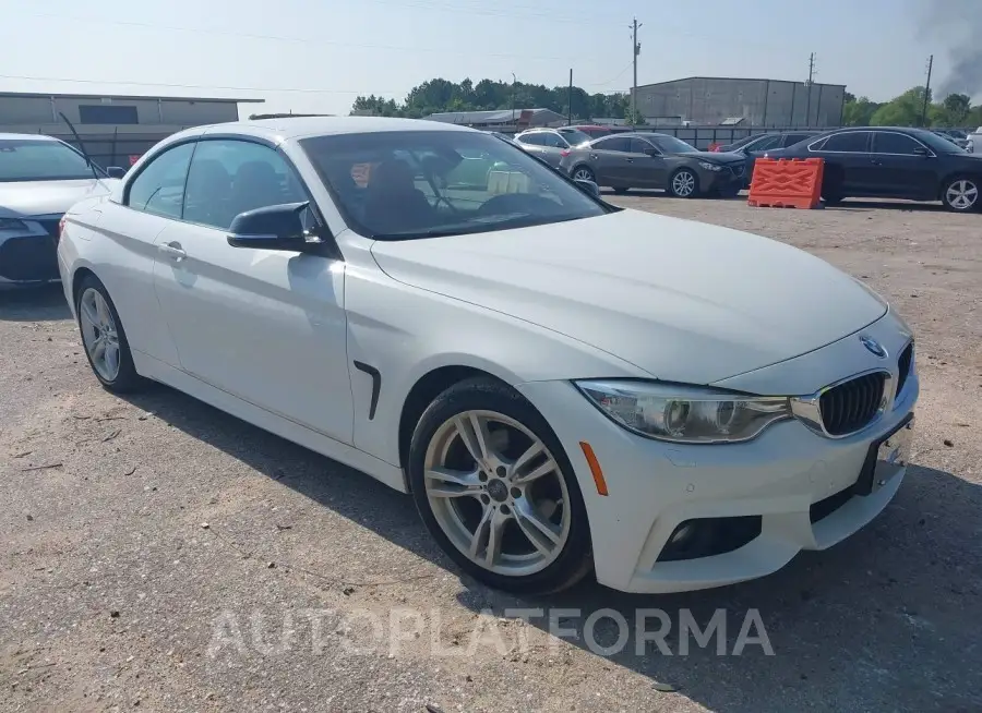 BMW 428I 2015 vin WBA3T1C58FP820115 from auto auction Iaai