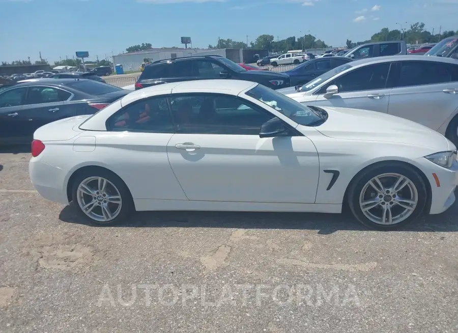 BMW 428I 2015 vin WBA3T1C58FP820115 from auto auction Iaai