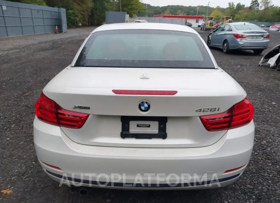 BMW 428I 2015 vin WBA3V9C56F5A78580 from auto auction Iaai