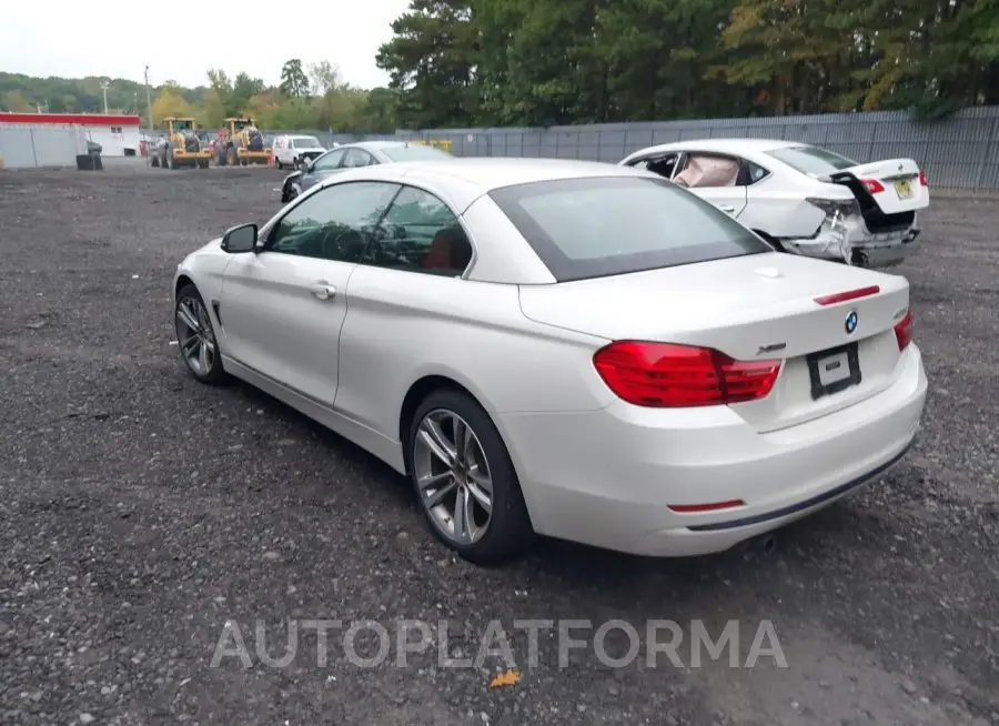 BMW 428I 2015 vin WBA3V9C56F5A78580 from auto auction Iaai