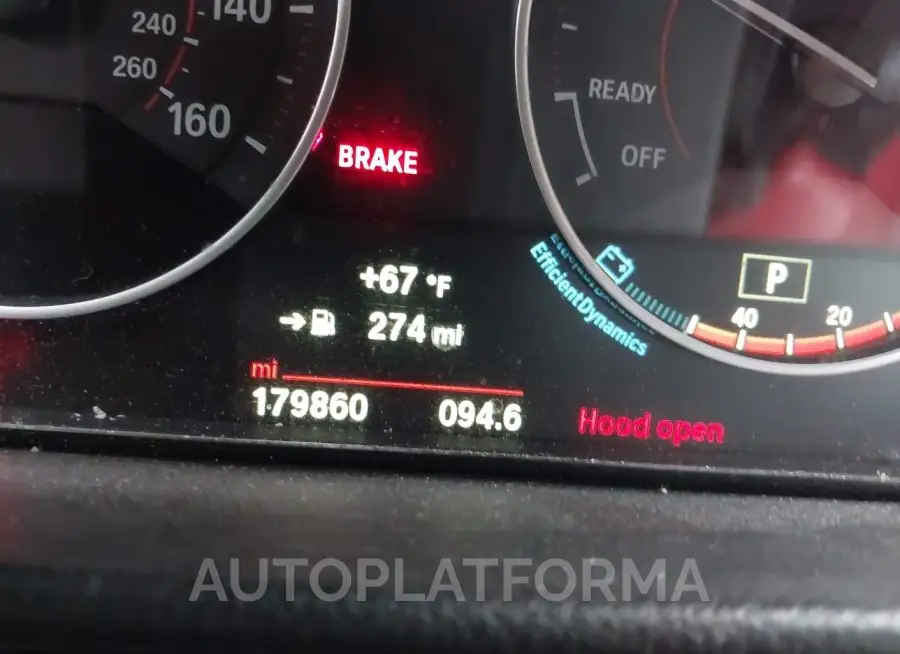 BMW 428I 2015 vin WBA3V9C56F5A78580 from auto auction Iaai