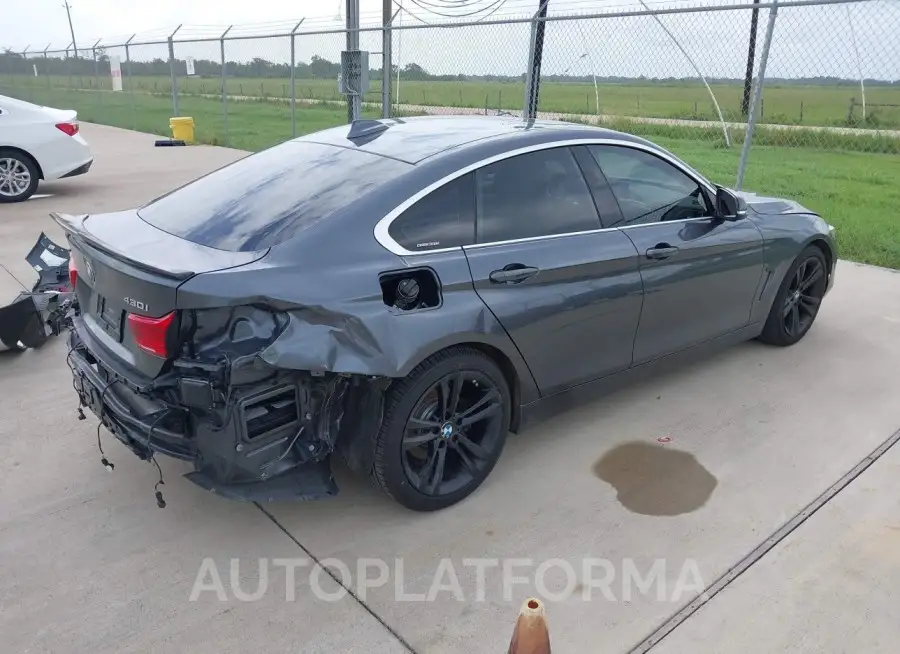 BMW 430I GRAN COUPE 2019 vin WBA4J1C58KBM14790 from auto auction Iaai