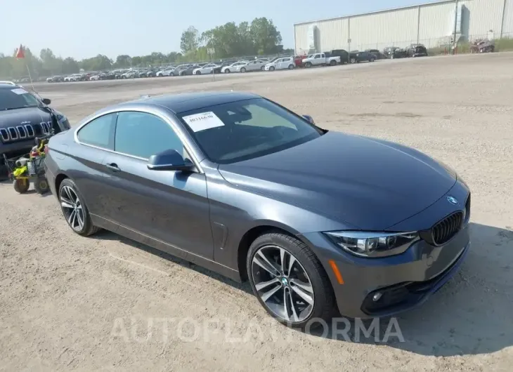 BMW 430I 2020 vin WBA4W5C02LFH51207 from auto auction Iaai