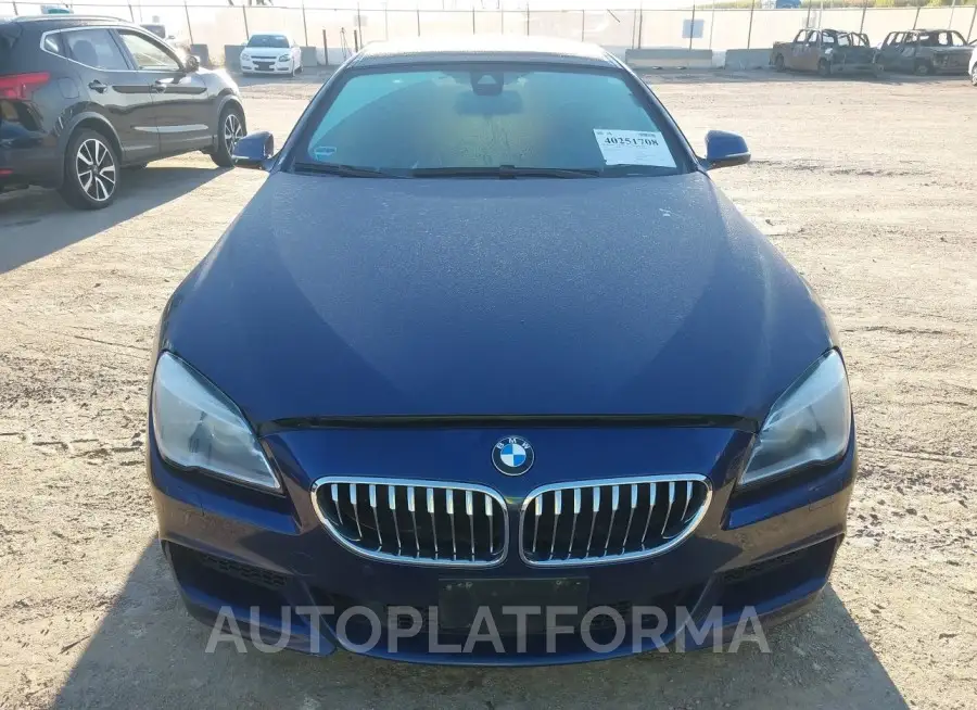 BMW 640I GRAN COUPE 2016 vin WBA6D2C51GGT65576 from auto auction Iaai