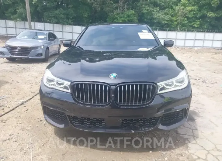 BMW 750I 2016 vin WBA7F2C51GG415343 from auto auction Iaai