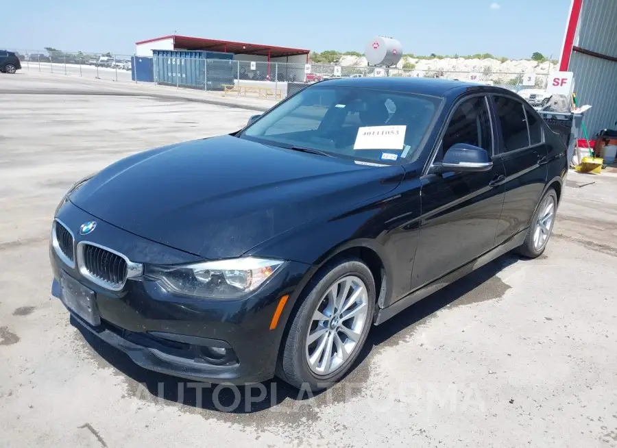 BMW 320I 2016 vin WBA8A9C50GK615820 from auto auction Iaai