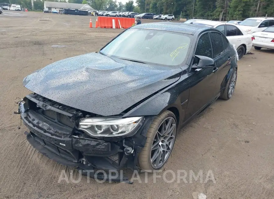 BMW M3 2017 vin WBS8M9C53H5G84040 from auto auction Iaai