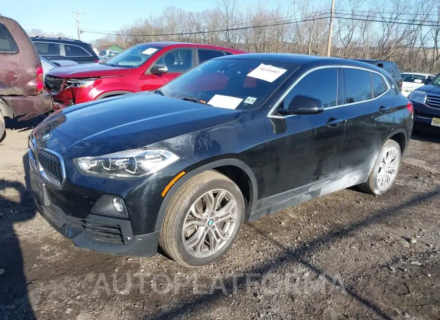 BMW X2 2019 vin WBXYJ5C57KEF83294 from auto auction Iaai