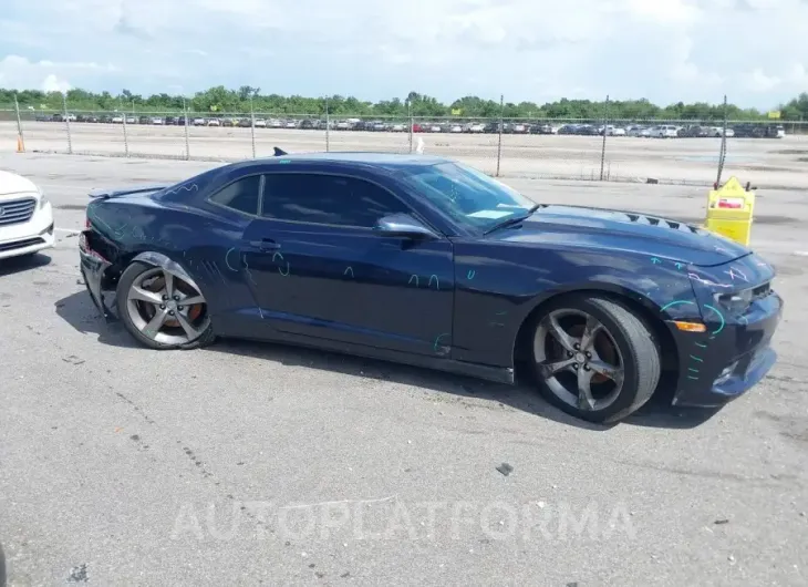 CHEVROLET CAMARO 2015 vin 2G1FK1EJ1F9248504 from auto auction Iaai