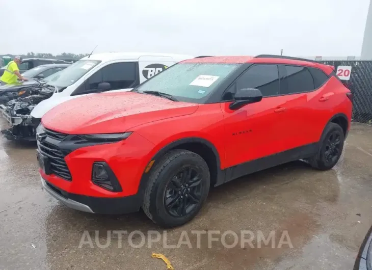 CHEVROLET BLAZER 2022 vin 3GNKBCR43NS127696 from auto auction Iaai