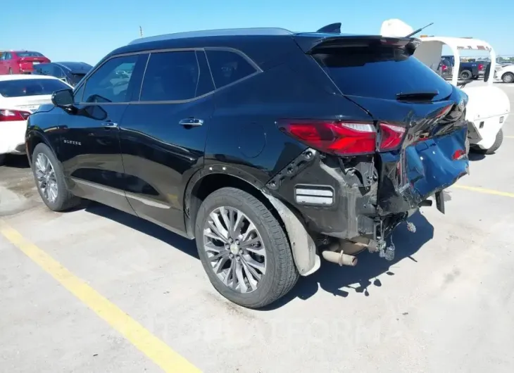 CHEVROLET BLAZER 2020 vin 3GNKBFRSXLS566407 from auto auction Iaai