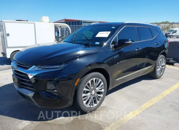 CHEVROLET BLAZER 2020 vin 3GNKBFRSXLS566407 from auto auction Iaai