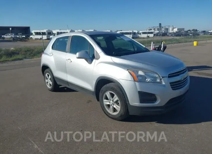 CHEVROLET TRAX 2016 vin KL7CJNSB4GB623431 from auto auction Iaai