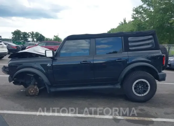 FORD BRONCO 2022 vin 1FMEE5DP9NLA92965 from auto auction Iaai