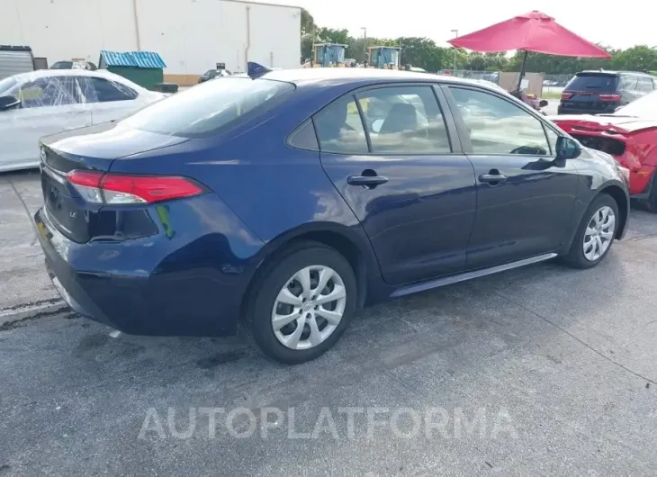 TOYOTA COROLLA 2021 vin JTDEPMAE1MJ157913 from auto auction Iaai