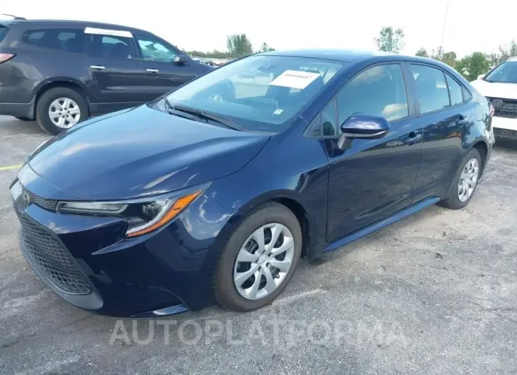 TOYOTA COROLLA 2021 vin JTDEPMAE1MJ157913 from auto auction Iaai