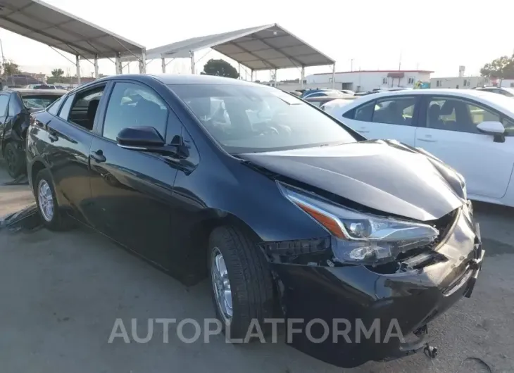 TOYOTA PRIUS 2019 vin JTDKARFU7K3087577 from auto auction Iaai