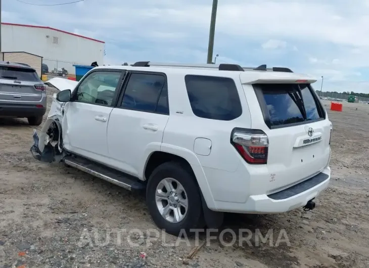 TOYOTA 4RUNNER 2021 vin JTEFU5JR9M5235770 from auto auction Iaai