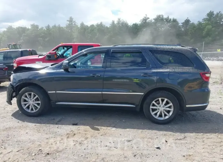 DODGE DURANGO 2015 vin 1C4RDJAG6FC858013 from auto auction Iaai