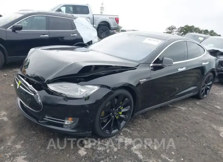 TESLA MODEL S 2016 vin 5YJSA1E2XGF129221 from auto auction Iaai