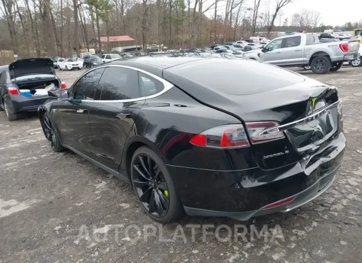 TESLA MODEL S 2016 vin 5YJSA1E2XGF129221 from auto auction Iaai