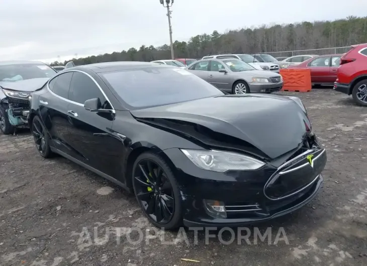 TESLA MODEL S 2016 vin 5YJSA1E2XGF129221 from auto auction Iaai