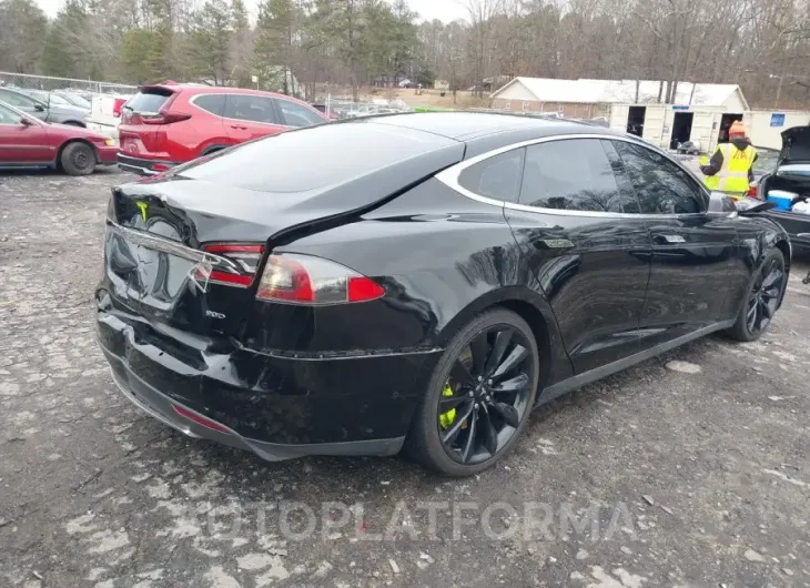 TESLA MODEL S 2016 vin 5YJSA1E2XGF129221 from auto auction Iaai