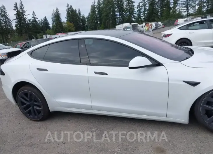 TESLA MODEL S 2022 vin 5YJSA1E57NF464864 from auto auction Iaai