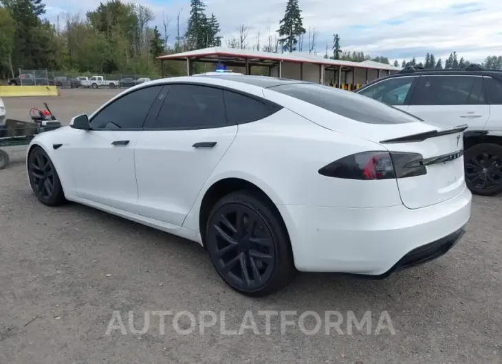 TESLA MODEL S 2022 vin 5YJSA1E57NF464864 from auto auction Iaai