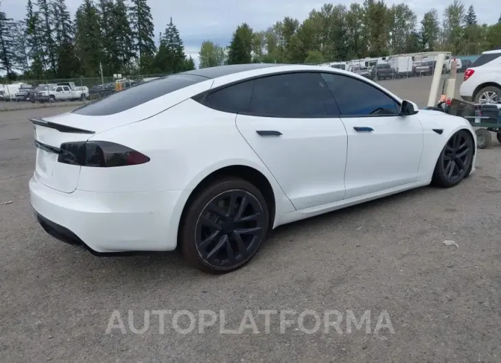 TESLA MODEL S 2022 vin 5YJSA1E57NF464864 from auto auction Iaai